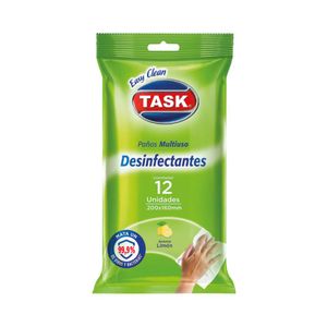 Paños Desinfectantes Task x12 limón