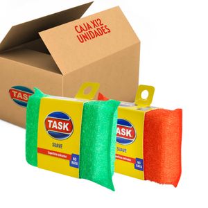 Paquete X12 Esponjas Limpieza Profunda Task X1