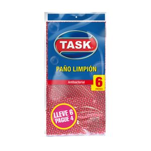 Paño Limpión TASK lleve 6 pague 4