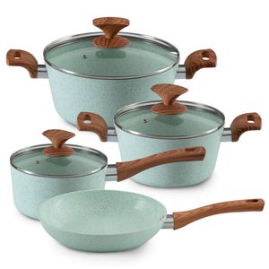 Batería ILKO Granito Menta 7 PZS Ceramic