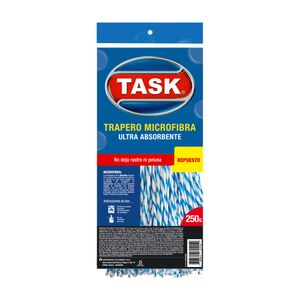 REPUESTO TRAPERO TASK MICROFIBRA 250G