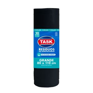 Bolsa Basura TASK Bio Rollo 80X110 10 UDS Industrial