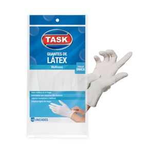 GUANTE LÁTEX TASK TALLA ÚNICA X10