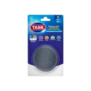 Pastilla inodoro TASK azul 48g x1